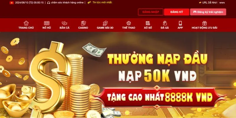 Thưởng nạp lần đầu Hello88 không cần đăng ký nhận, hệ thống sẽ tự phát